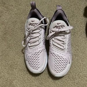 Purple Nike air forces 270